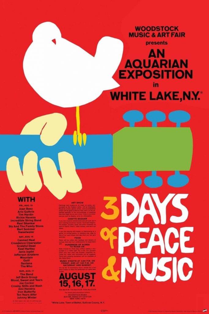 Hot Poster Gossip: Woodstock Edition | Poster House