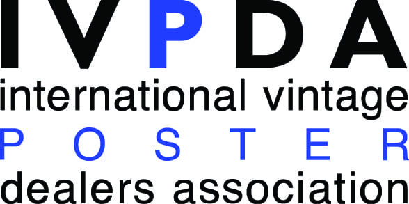 Logo for IVPDA international vintage Poster dealers association