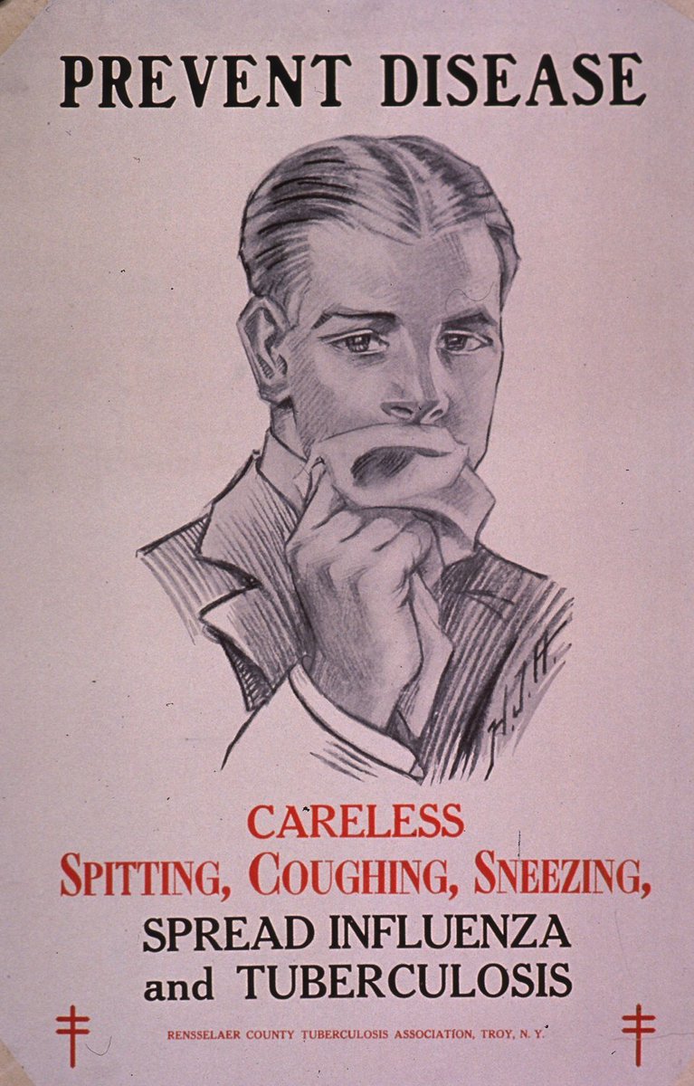 black and white illustrational poster of a man wiping his mouth
