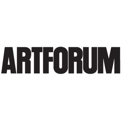 Logo for Artforum online publication