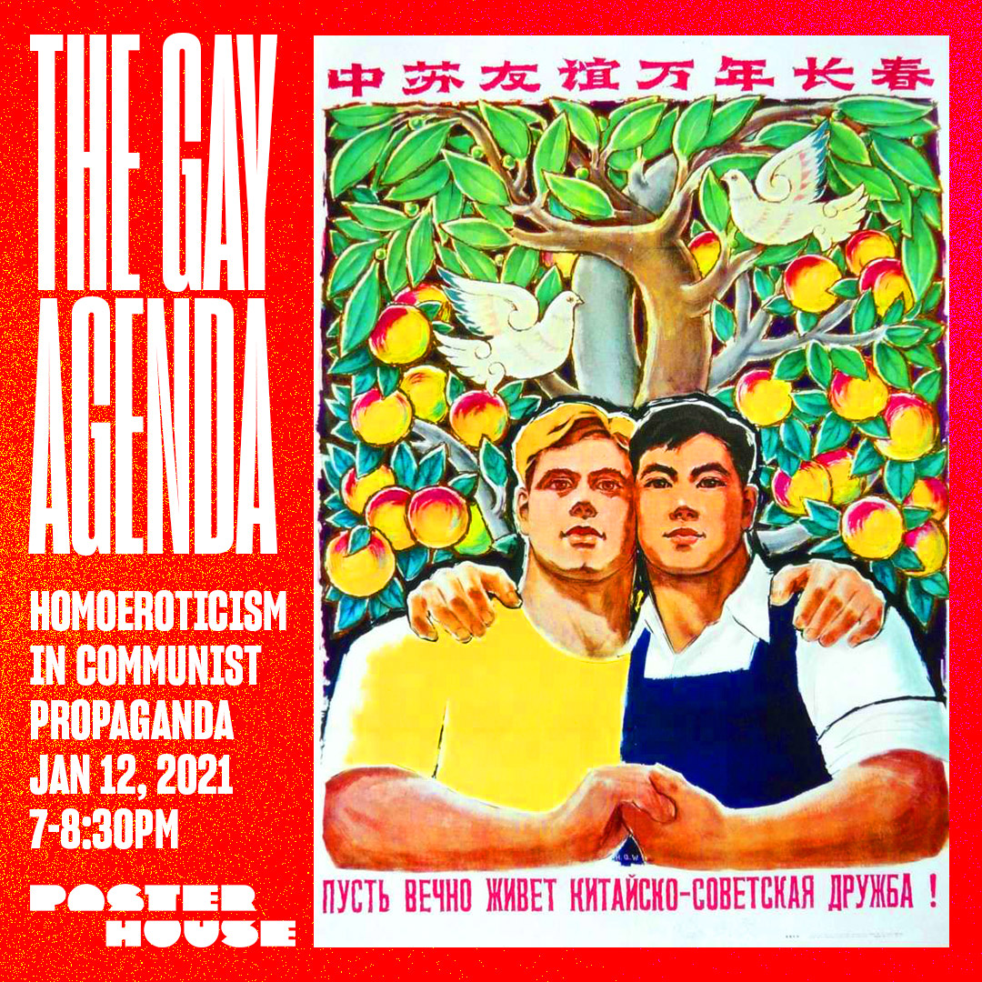 The Gay Agenda: Homoeroticism in Communist Propaganda | Poster House