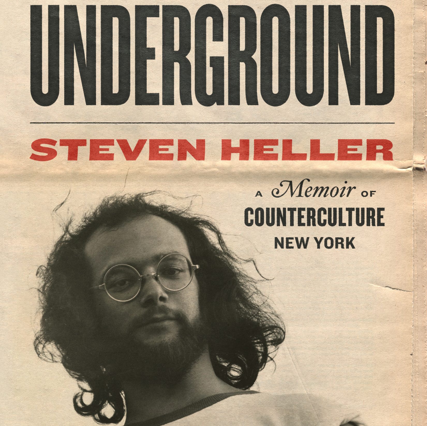 A photo image of a young Steven Heller.