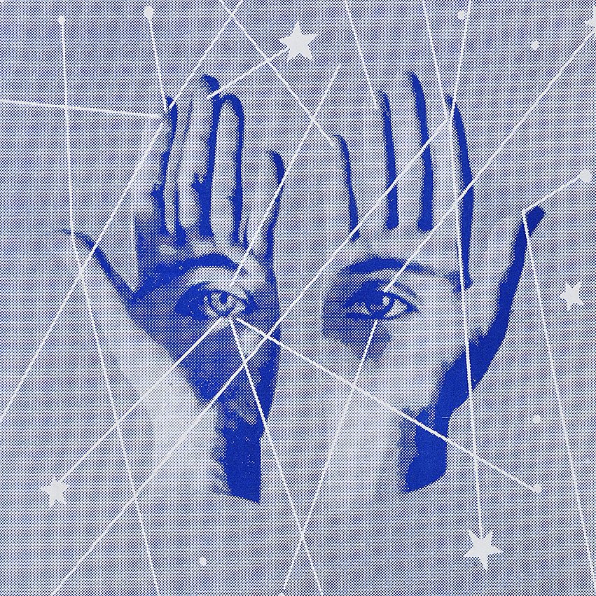 A poster image of two hands forming a star sign