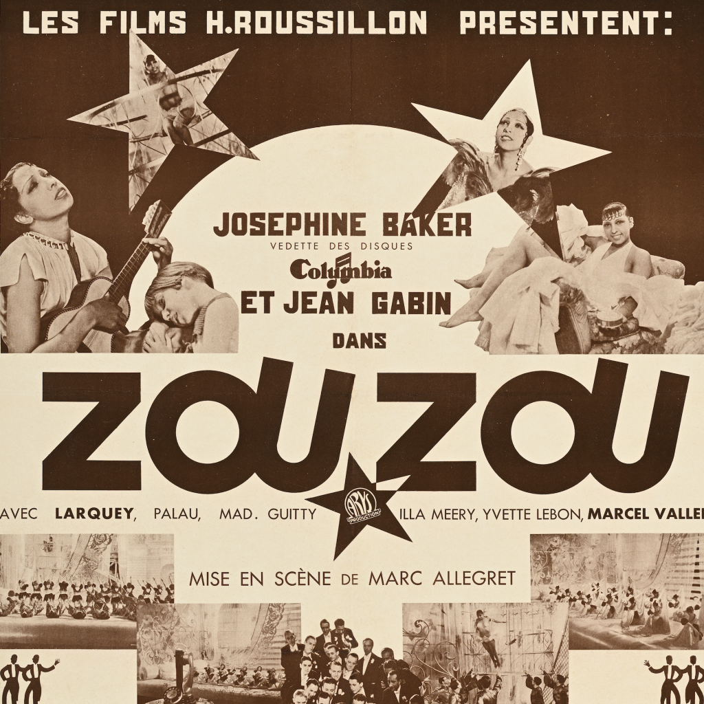 A promotional movie poster for Zou Zou