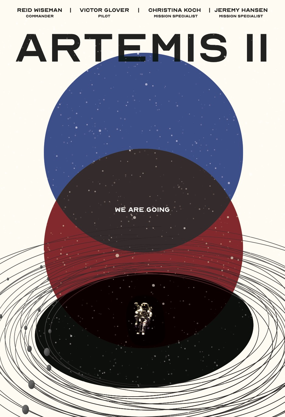 Minjung Lee, BFA Design, Class of 2026, NASA Poster