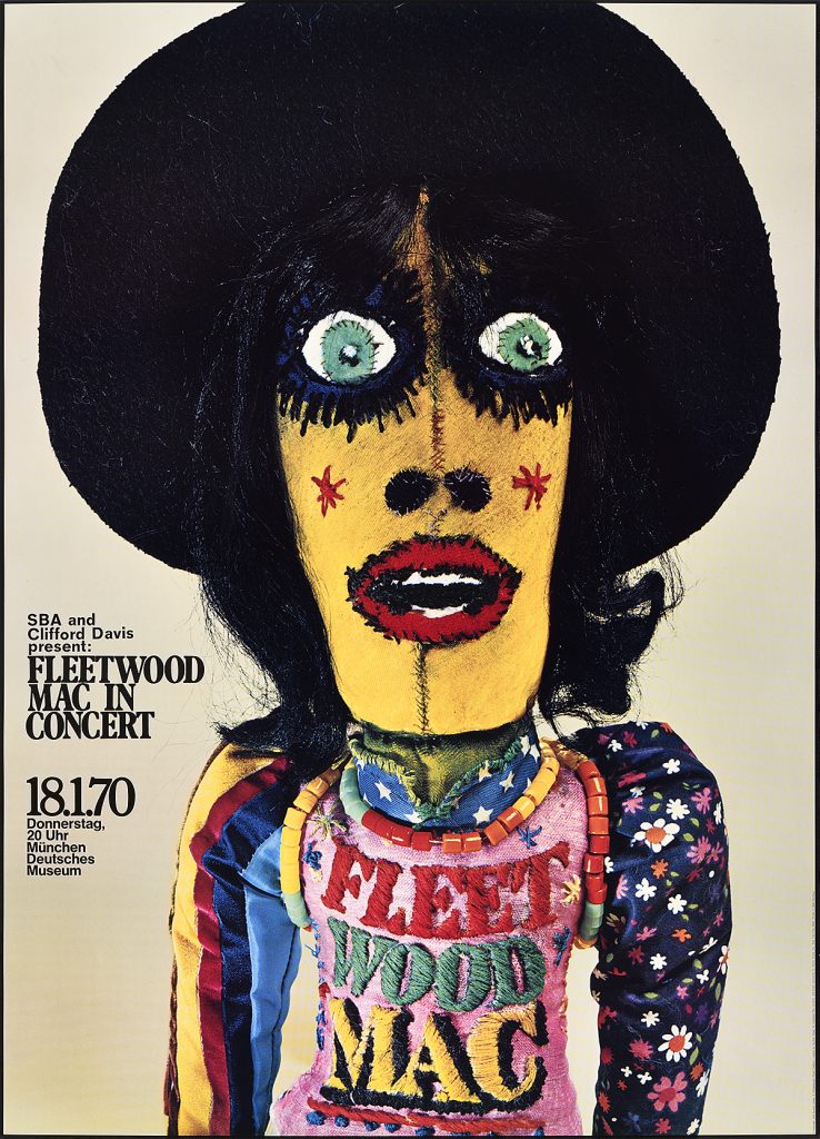 Poster of a sock puppet.